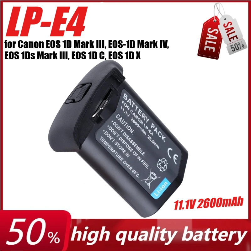 11.1V 2600Mah LP-E4… - image