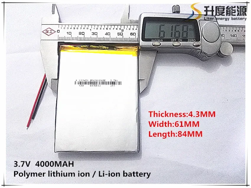 436184 3.7V 4000mah Lithium polymer Battery with Protection Board For  VX787 VX530 VX540T VX585 Free Shipping