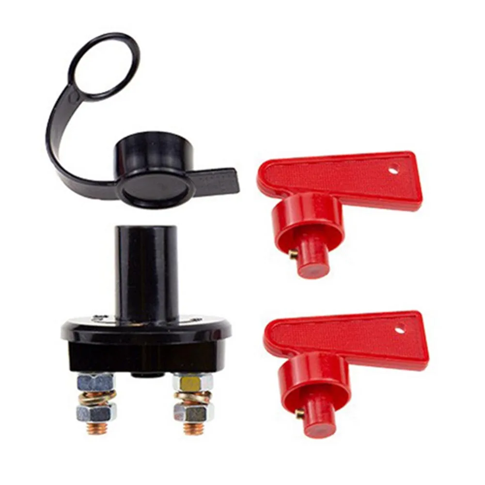 Dust And Water Resistant Battery Disconnect Switch Keyed Security Feature For Boat Copper Terminals Connection