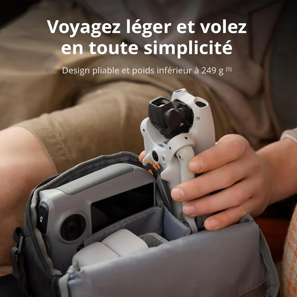 Dron DJI Lito X1 Plegable y Ligero 4K con Detección de Obstáculos, ActiveTrack, Sensor de 1/1.3 Pulgadas, Transmisión de 15 km para Principiantes C0 6