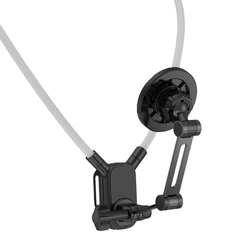 

Mobile phone magnetic neck holder, travel, fishing, cycling, first person perspective, fixed chest camera, anti shake device