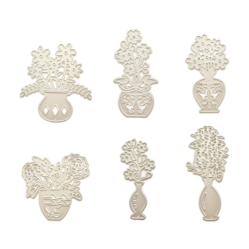 Flower Metal Cutting Dies Scrapbooking Stencil Die Cuts Card Embossing DIY Photo Album Template Mold Decoration Craft