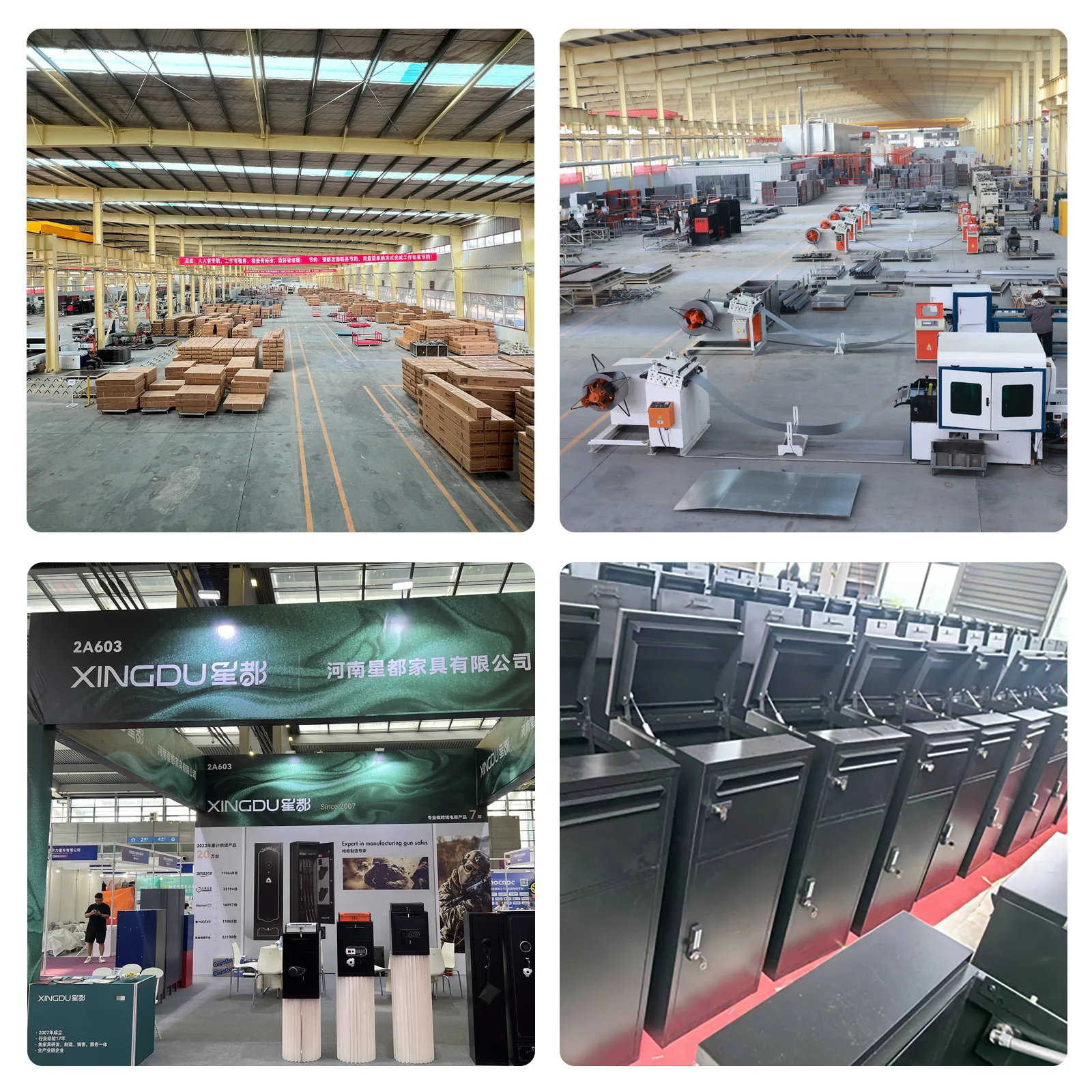 خزانة استقبال صفائح مجلفنة عبر الحدود من أمازون، صندوق طرد أرضي خارجي كبير عملي من الفولاذ المقاوم للصدأ باللون الأسود السريع كاليفورنيا #4