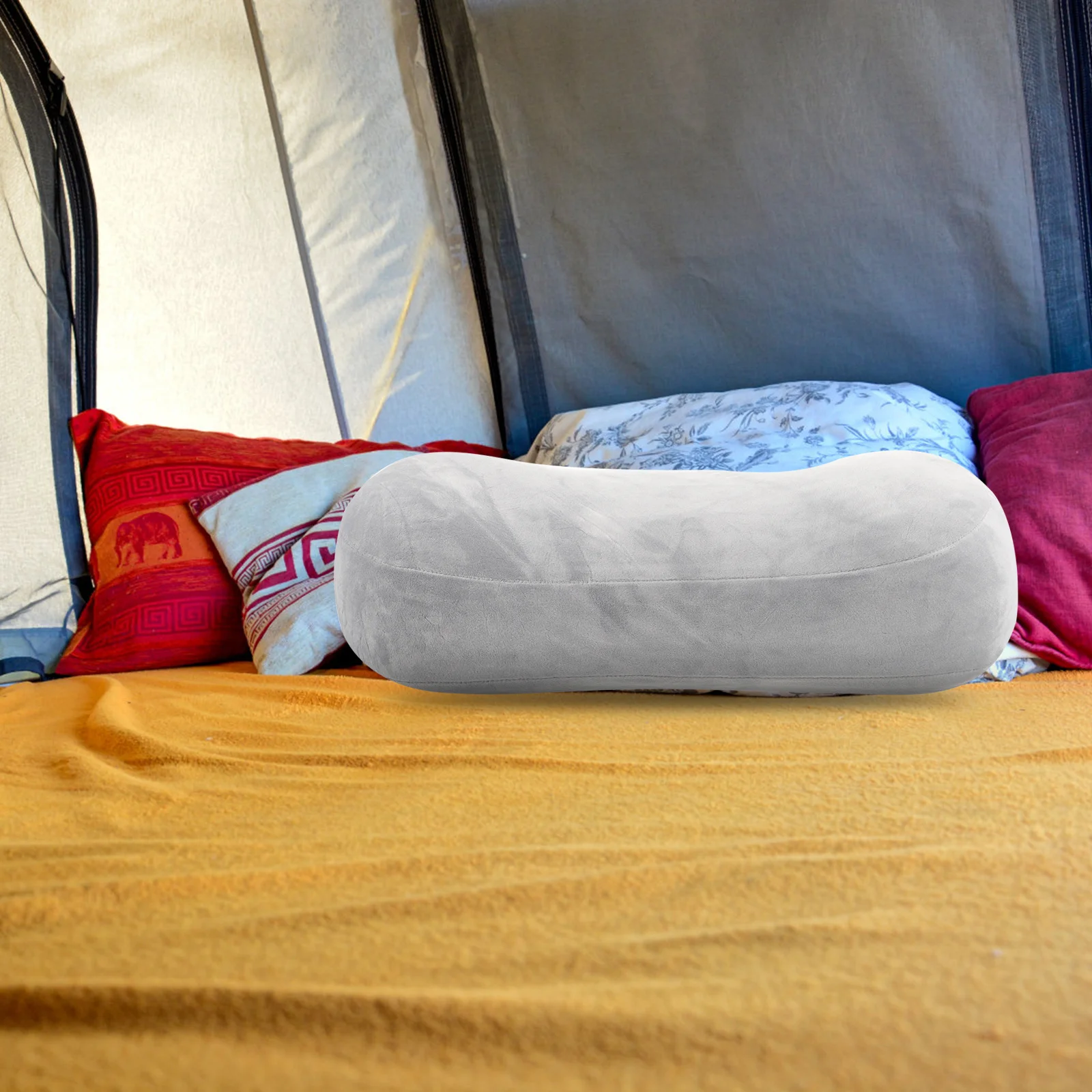 

Подушка для сна из пены с эффектом памяти, эргономичная поддержка шеи для офиса, автомобиля, дома, путешествий, портативная удобная подушка для подголовника для длинных