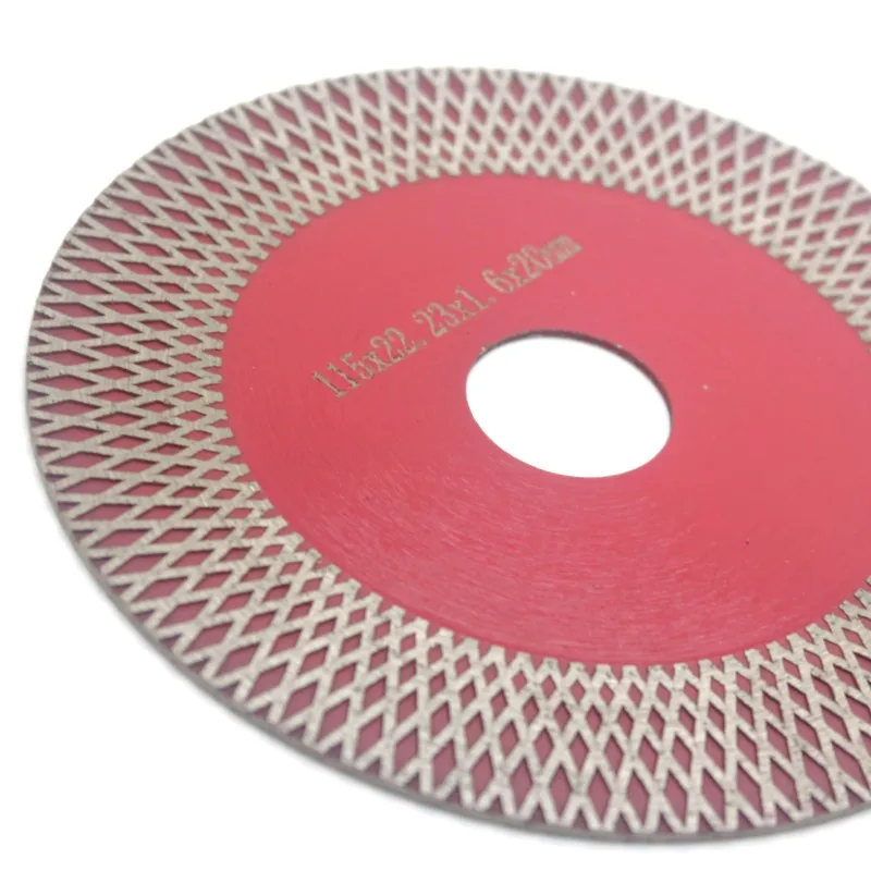 1 PC 115mm Diamant Trennscheibe Fliesen Keramik Marmor Trocken Schneiden Und Schleifen Kreissäge Klinge Power Rotory Werkzeug zubehör – Detail 5