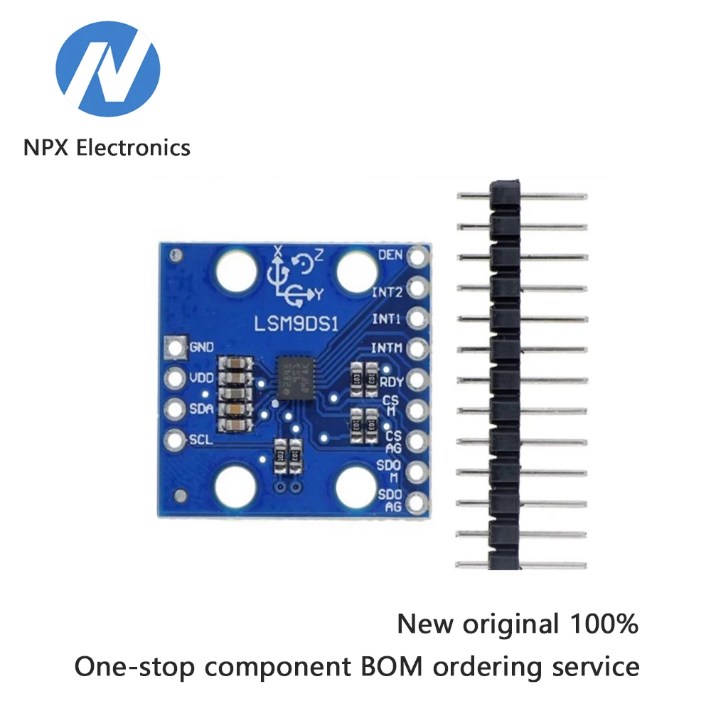 

LSM9DS1 — Девятиосевой электронный компас, гироскоп и акселерометр — высокоточный сенсорный модуль