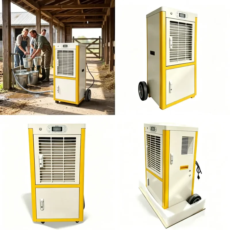 80L D Atmospheric Water Generator No External Water Source Air to Water Machine with SOFT PP GAC UF Filter UV for Villages