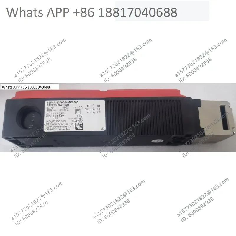 1PC for Axelon Door Lock Safety Switch for STP4A-537A024MC2363 Industrial Security Interlock Switch High Quality Replacement