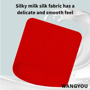 Eva Foam Wrist mouse pad, simple solid color, comfortable thick sponge, gaming pc keyboard desk mat, 210x230mm 10 Main Sales EVA carpet - №1