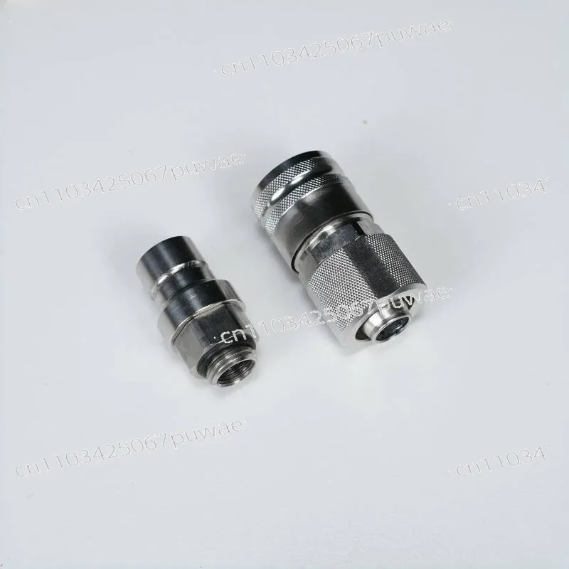 QD3 304 Stainless Steel Stop Valve | Quick Disconnect Low Flow Resistance Water Cooling Fitting for Server Workstation