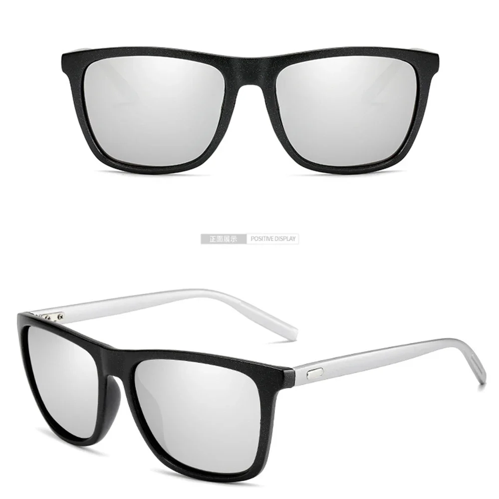 New Design TR90 Ultralight Short Sight Sun Glasses Polarized Mirror Sunglasses Custom Made Myopia Minus Prescription Lens -1To-6