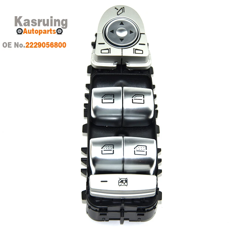 New Front Door Window Control Switch 2229056800 For Mercedes-Benz C-Klasse W205 S205 C180 C200 C220 C250 C300 C400 C450