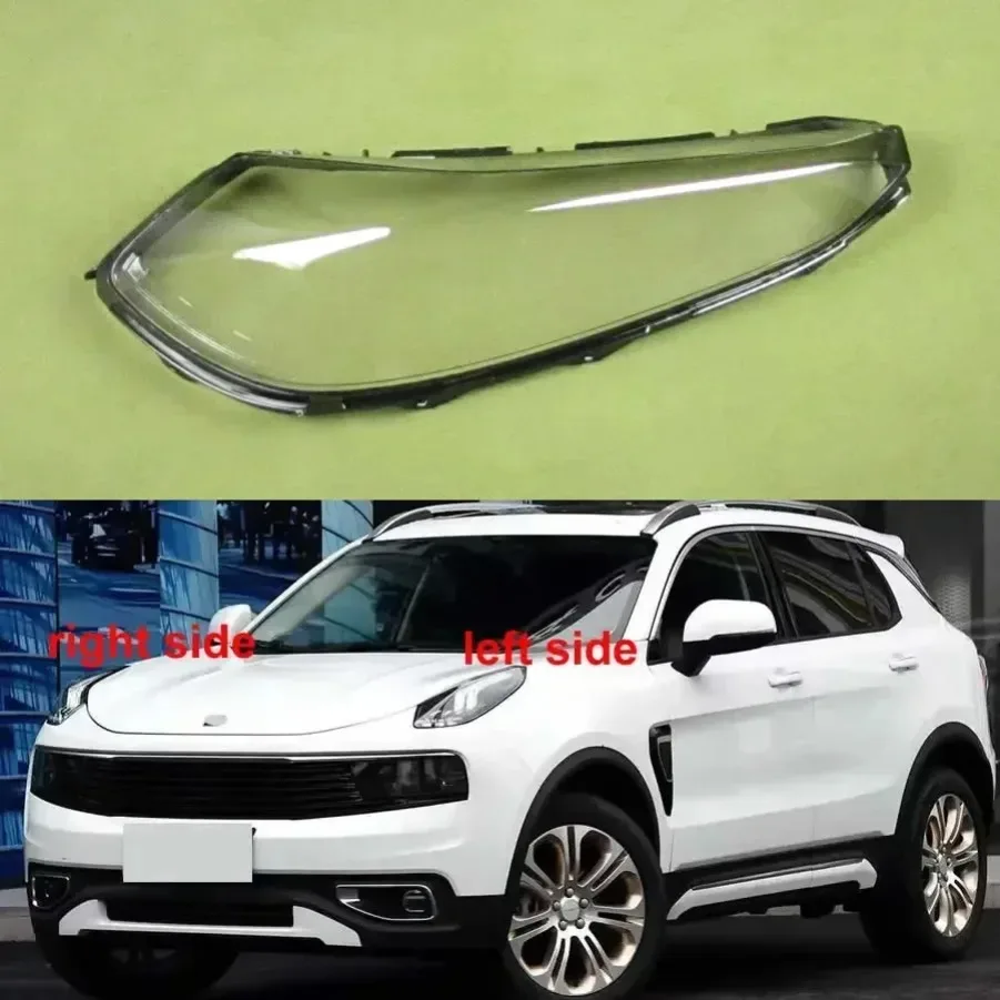 

For LYNK&CO 01 2017 2018 2019 2020 Daytime Running Lights Cover Headlamp Shell Replace The Original Lampshade Plexiglass
