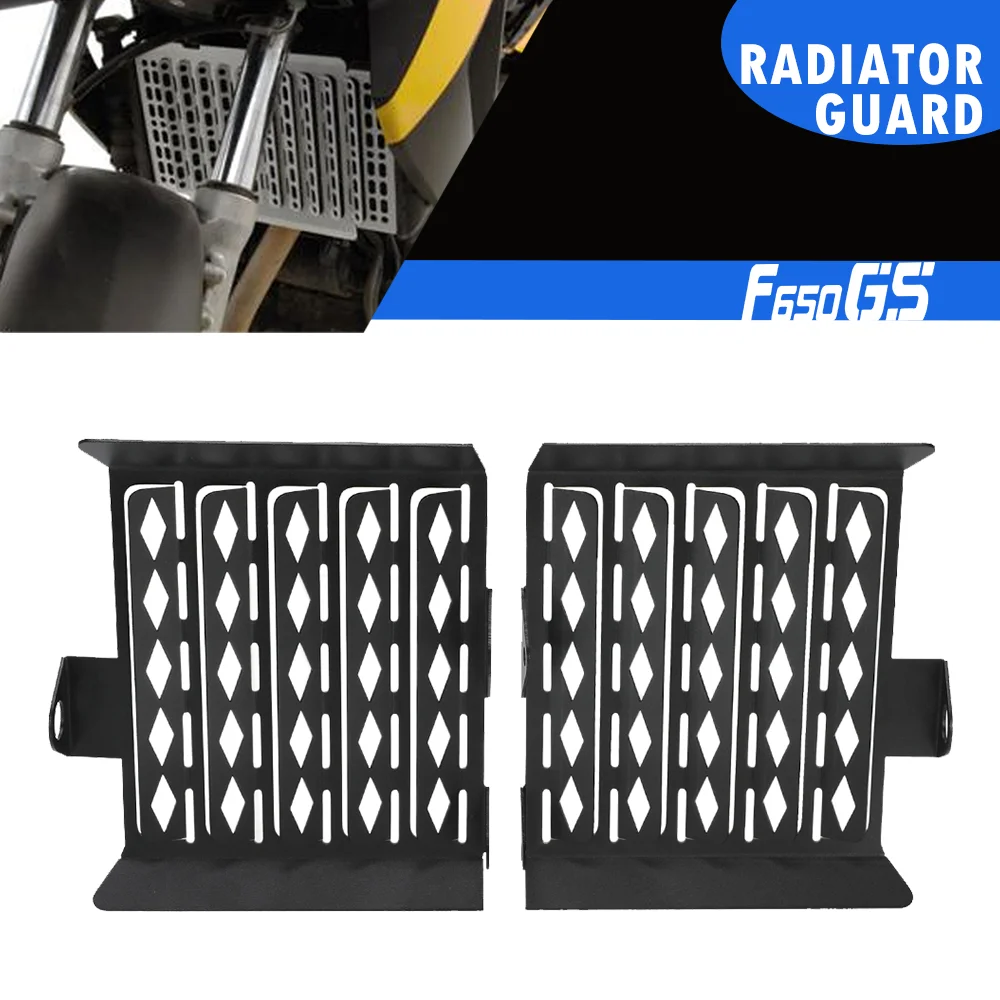 

2025 Motorcycle Accessories CNC Radiator Grille Guard Cover Protector For BMW F650GS Single/Dakar/G650GS/GS650GS Sertao All Year