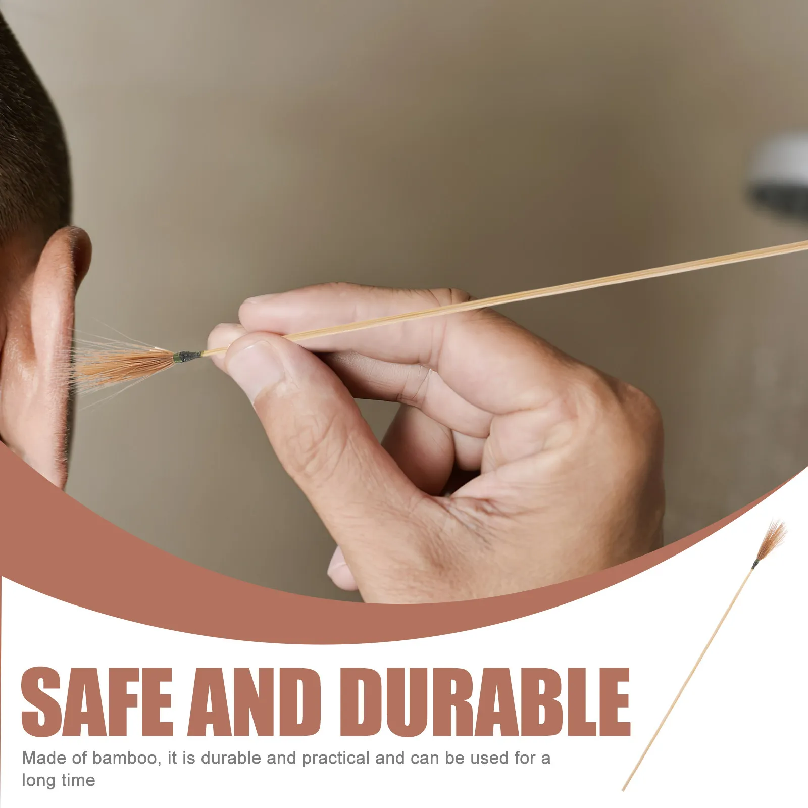 Ear Cleaning Tools Accessory Hair Clamp Picking Rod for Removing Wax Stick Picks Home Spoon Sticks