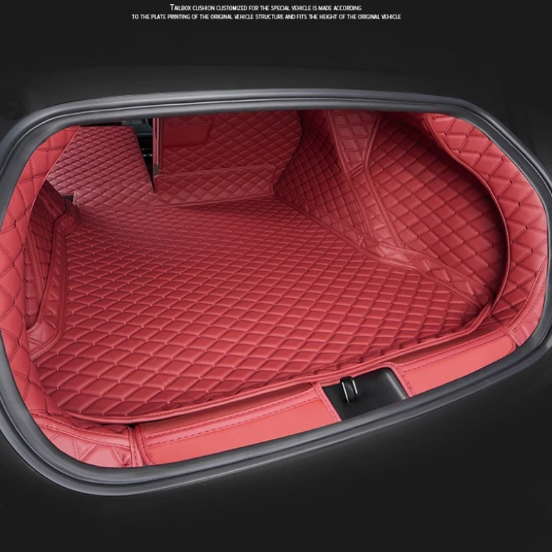 For XPENG P7 2020-2024 Car Interior Accessories Fully Enclosed Trunk Cushion Scratch Resistant Waterproof Wear