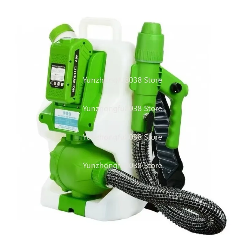Pulverizador de jardín de 9L, pulverizador portátil ULV eléctrico con batería, pulverizador en frío