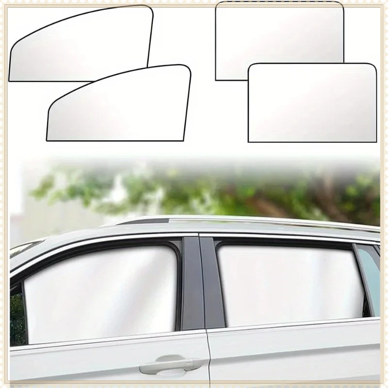 

Universal Magnetic Window Shades 2pcs Set for Cars Heat Reduction Privacy Protection Auto Sunshade Car Accessory For Land Rover