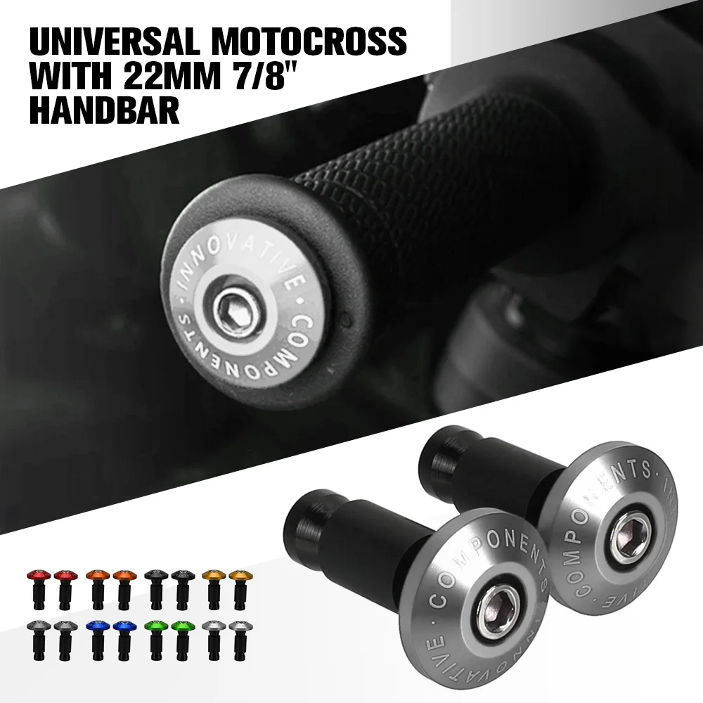 

Motorcycle Accessories Handle Bar End Weight Handlebar Grips Cap Universal Motorcycle Modification Bws Handle Protection Plug