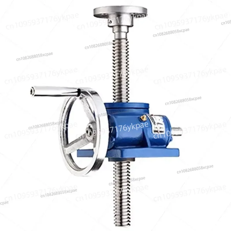 Screw Hand-crank Manual Lifting Table, Light and Small Lifting Platform, Electric Four Linkage Screws1T/2.5T