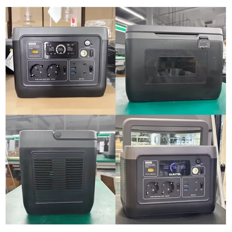 BOLRZO Estacion De Carga 1000W 3000W 2000W 5000W Solar Generator, Quiet 1004Wh Outdoor Camping Power Station, Portable Power