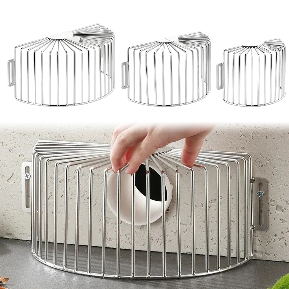 1x Rooftop Balcony Wall Side Drain Cover Drainage Leaf Grille Filter Screen For Home Balconies And Outdoor Parks Drain Cover