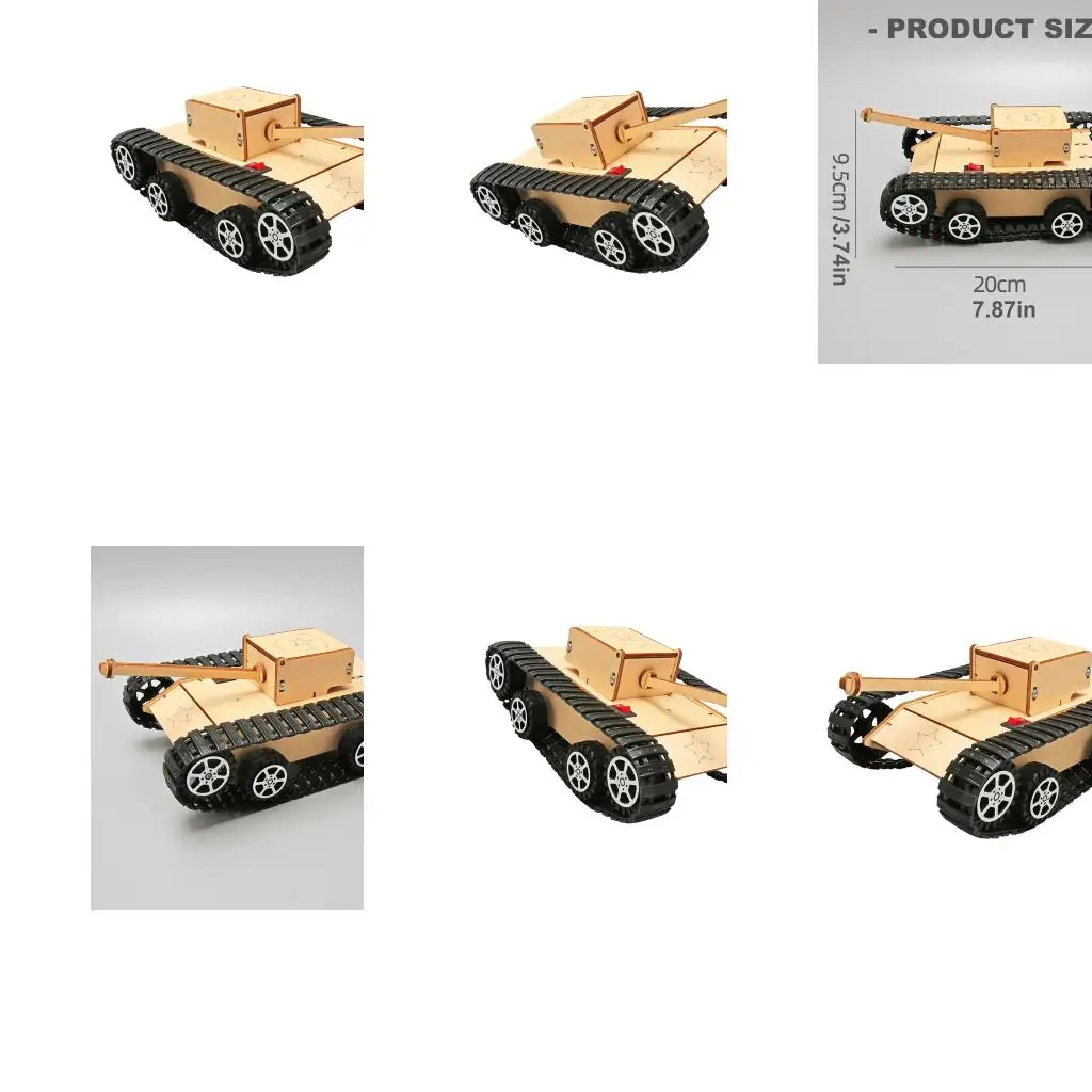 Childrens Wooden Car Craft Set With Moving Track For Hands On Learning