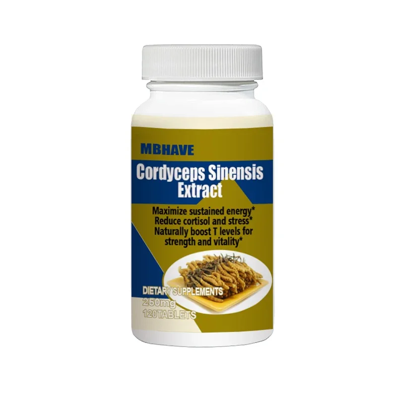 cordyceps Sinensis extract Mushroom Extract  can help the body fight against free radical damage.