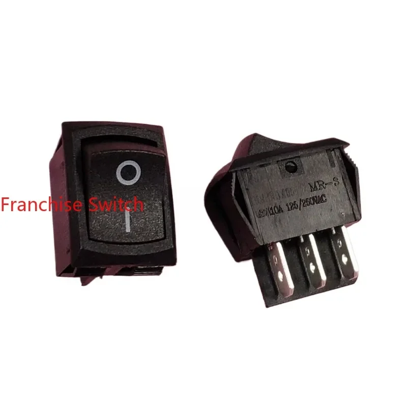 

10PCS ship type switch 6 feet 2 gears, rocker MR-3 15 * 21MM