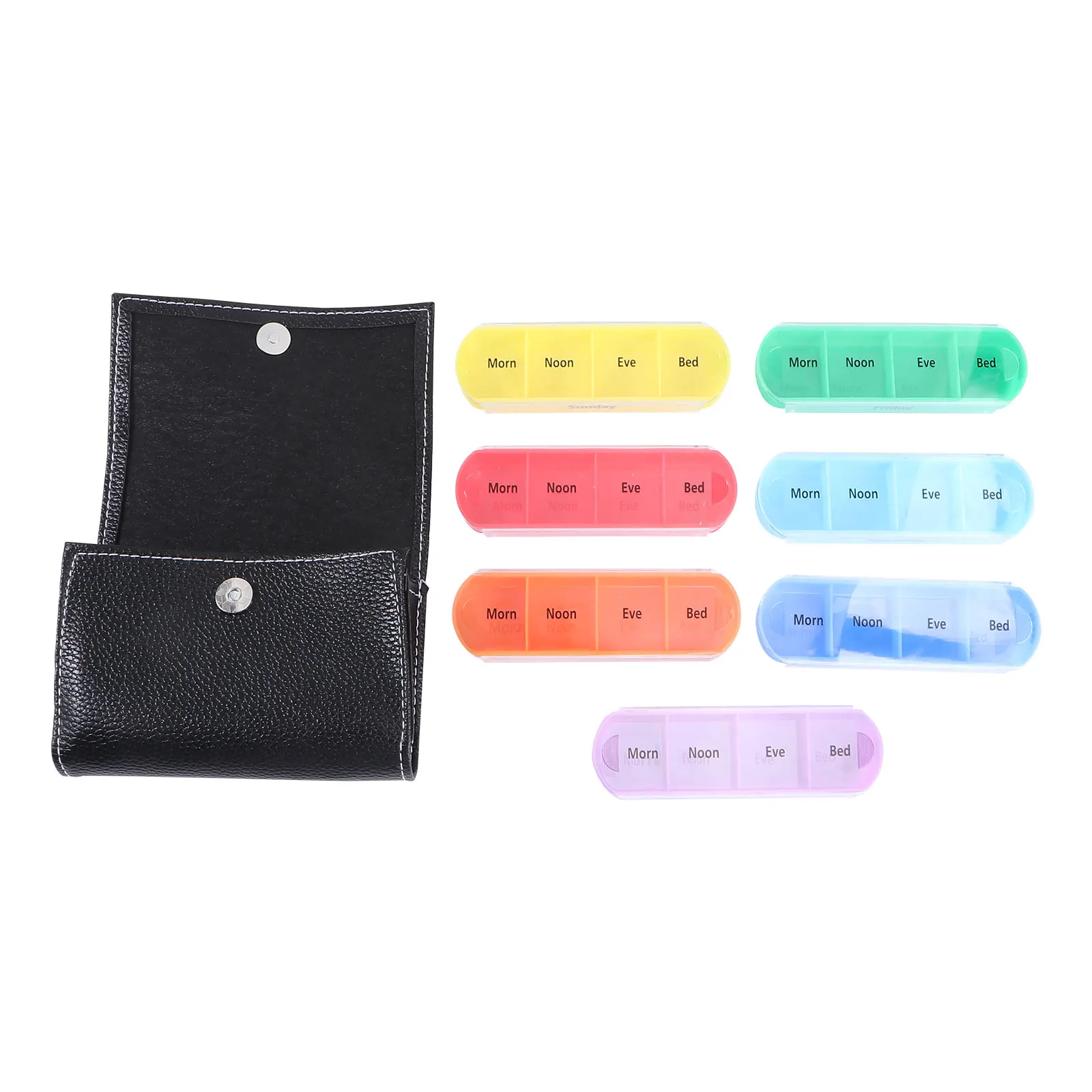 

Weekly Medicine For Travel Medicine Storage Storage Travel Compact Weekly Organizer Holder 7 Days 28 Grids