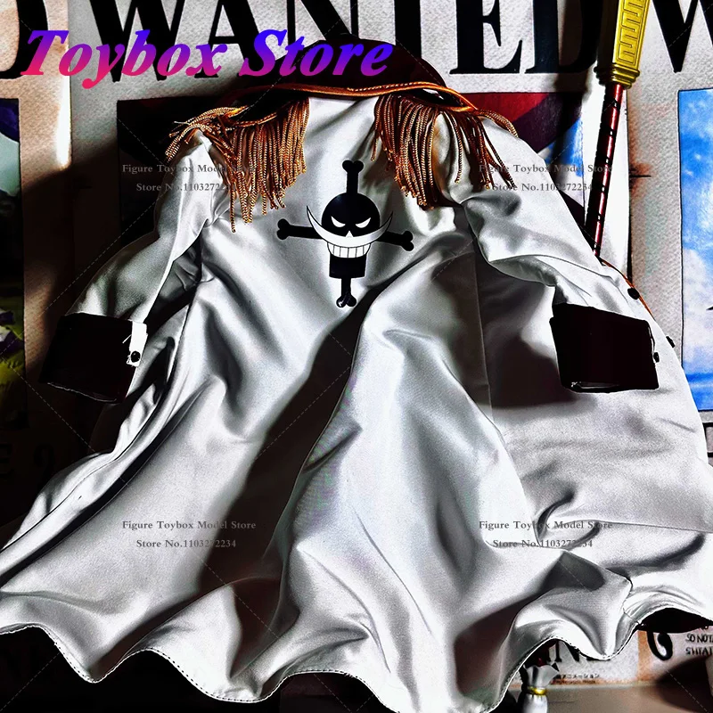 

1/12 масштаб аниме цельный Эдвард Ньюгейт человек фигурка белая мини-ветровка пальто игрушки аксессуары для одежды для тела солдата VAH