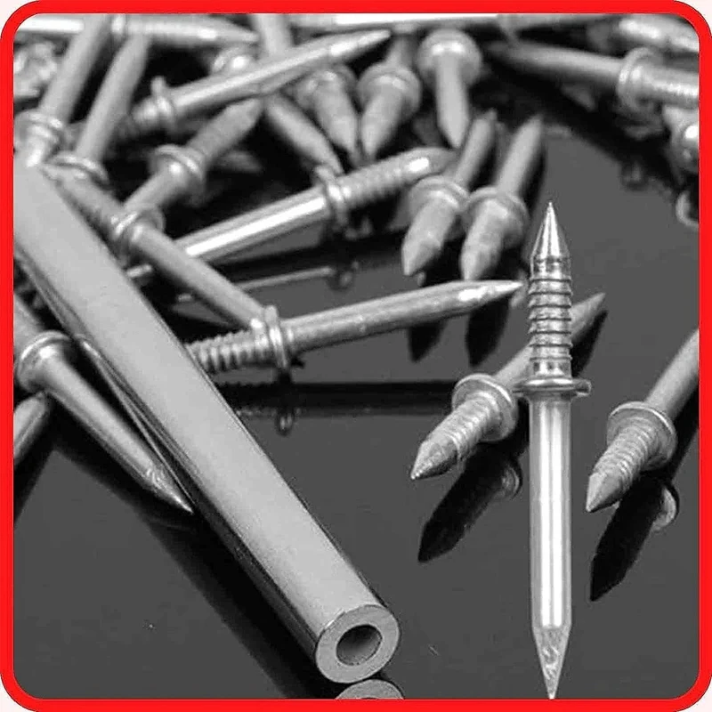 لوح حفاف برأسين ، خيط غير ملحوم ، أظافر بدون أثر ، أظافر قرن الأغنام ، خشب ، صوفي