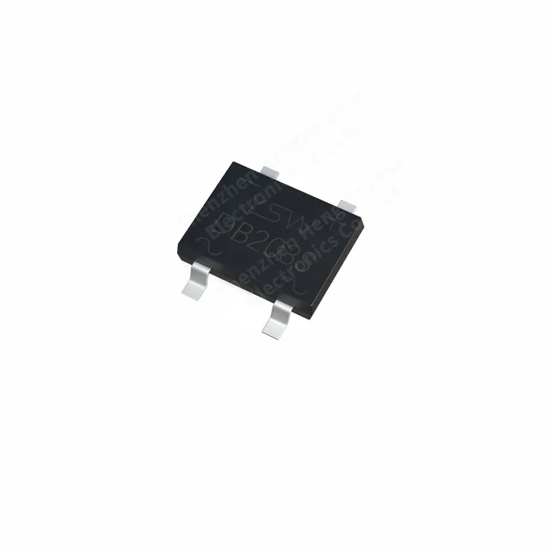 10pcs DB203S DBS 패키지 2A200V 정류기 브리지 다이오드