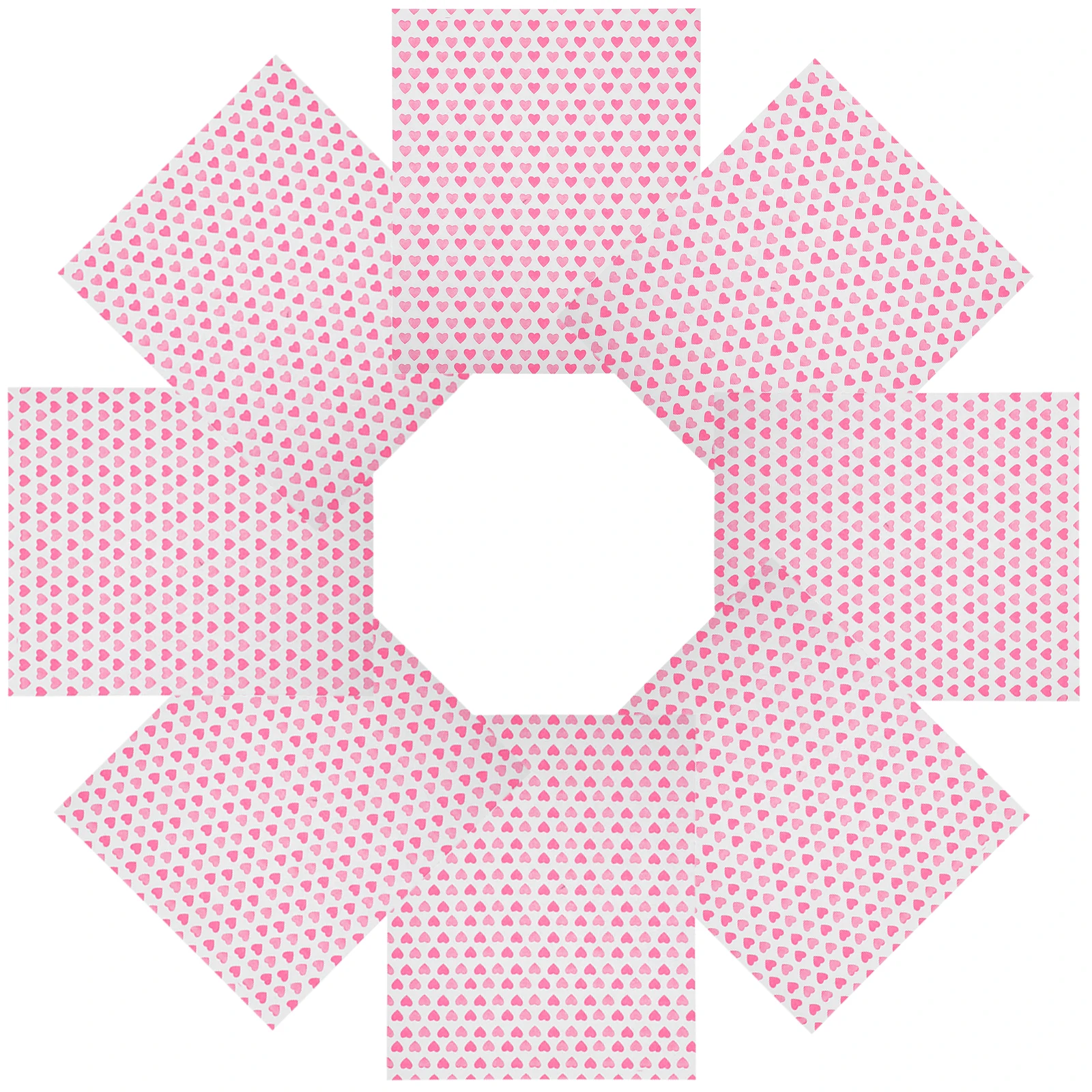 

50pcs Heart Pattern Greaseproof Baking Paper Oil Absorbing Sheets For Cake Wrapping Food Packaging High Heat Resistant