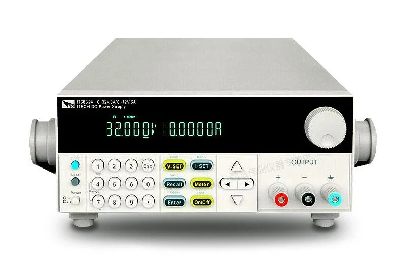 Catu Daya DC ITech IT6862A 32V/3A/96W 12V/6A/72W