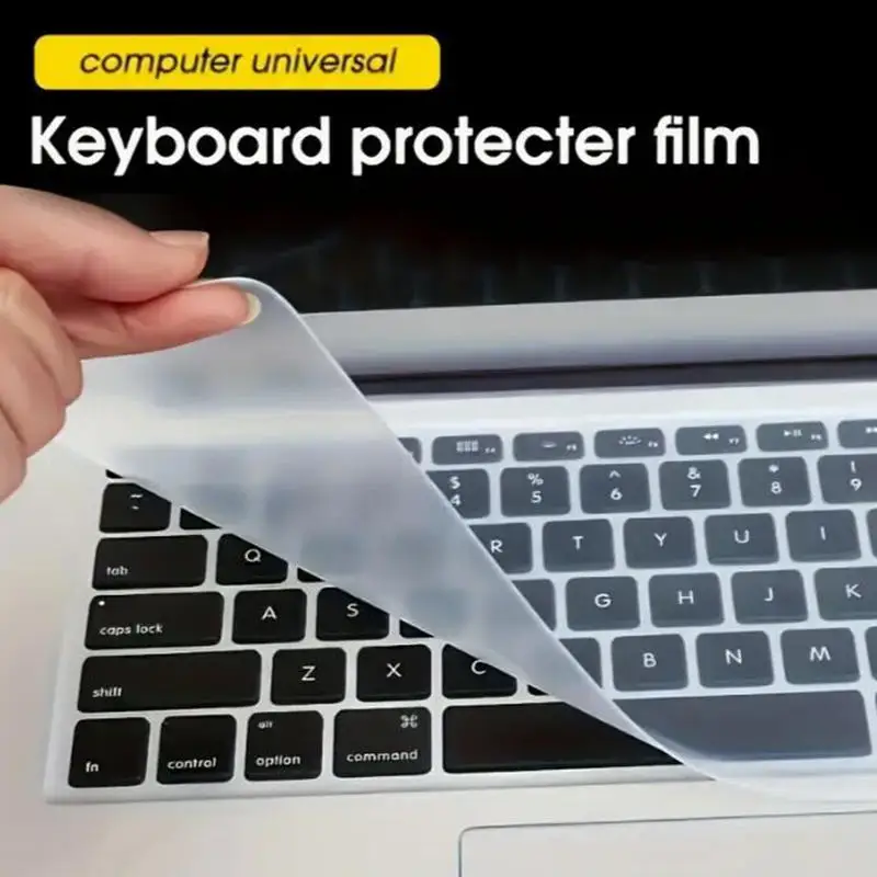 

Accessories Soft Silicone 13-14 Inch Waterproof Keyboard Cover Protector Keyboard Film Laptop Cover Keyboard Skin-3Pcs