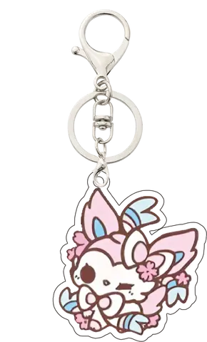 Akrylnyckelring Eeveelution Eevee Umbreon Espeon Jolteon Leafeon Vaporeon Sylveon Glaceon Flareon Mobilväska Hängsmycke Gåva 6 best sales eevee nyckelring - №5