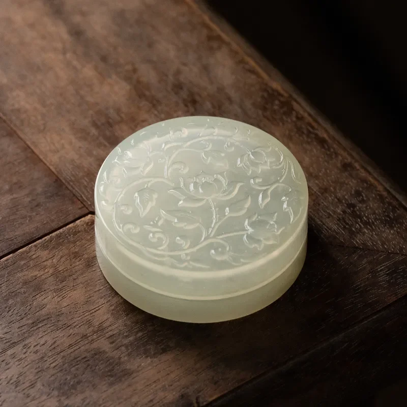 Portable Calligraphy Inkstone with Lid Non Dry Ink Disc Multi Function Ink Cup for Chinese Brush Writing Practice Student Art