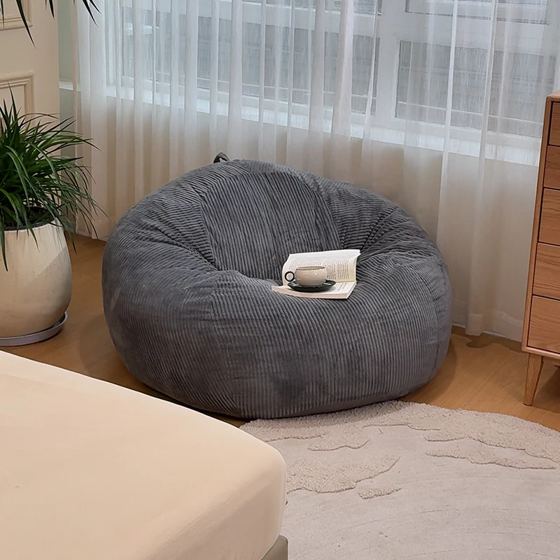 Modern Luxury Vacuum Compressed Sponge Filling Bean Bag Sofa Couch for Living Room Bedroom