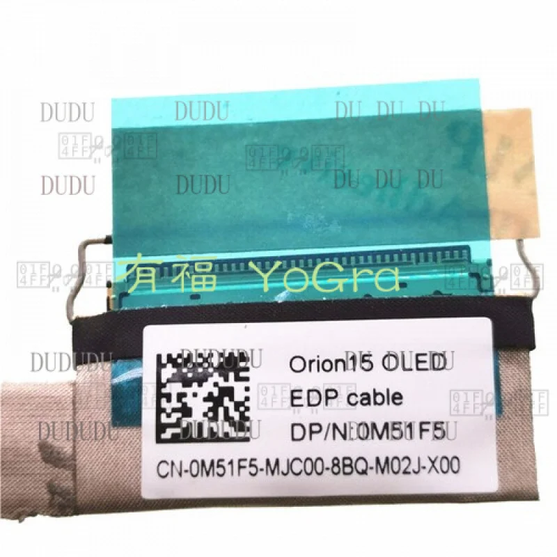 D LCD Cable ForDell M15 R1 UHD OLED 60Hz 144Hz 07RNFT 0DDX1T 0F0XV7 0M51F5