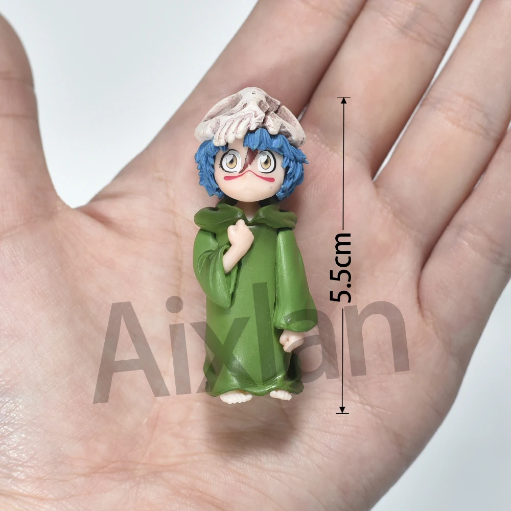 Aixlan Neliel Tu Oderschvank Figure Q Version Cute BLEACH 5cm PVC Action Figure Amine Christmas Gift Collectible Figurine