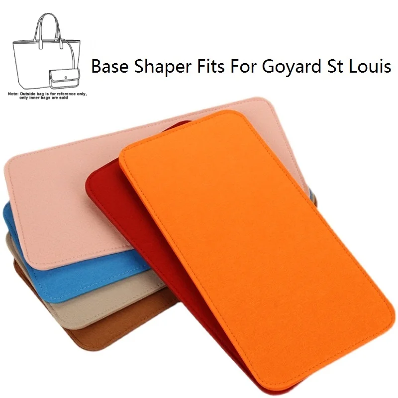 Felt Base Shaper Fits For Goyar St Louis PM GM Tote Cosmetic Bag Felt Makeup Bag Support Pad