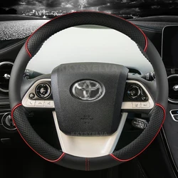 For Toyota Prius 30 20 V Prius C Plus Plug-in Prime XW10 XW20 XW30 XW50 2001~2022 Car Steering Wheel Cover Auto Accessories