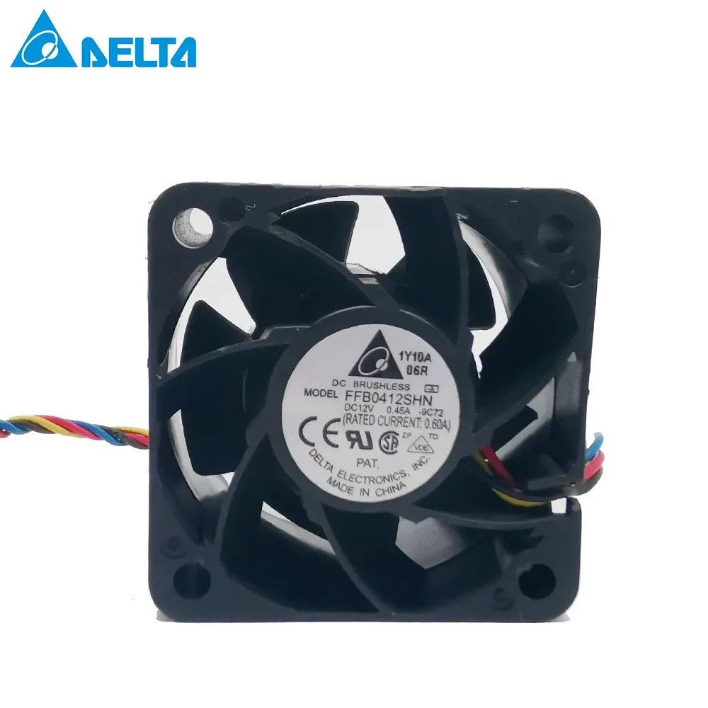 

for delta FFB0412SHN 4028 40MM 4CM 40*40*28 1U 2U server Cooling fan 12V 0.45A pwm 4 pin