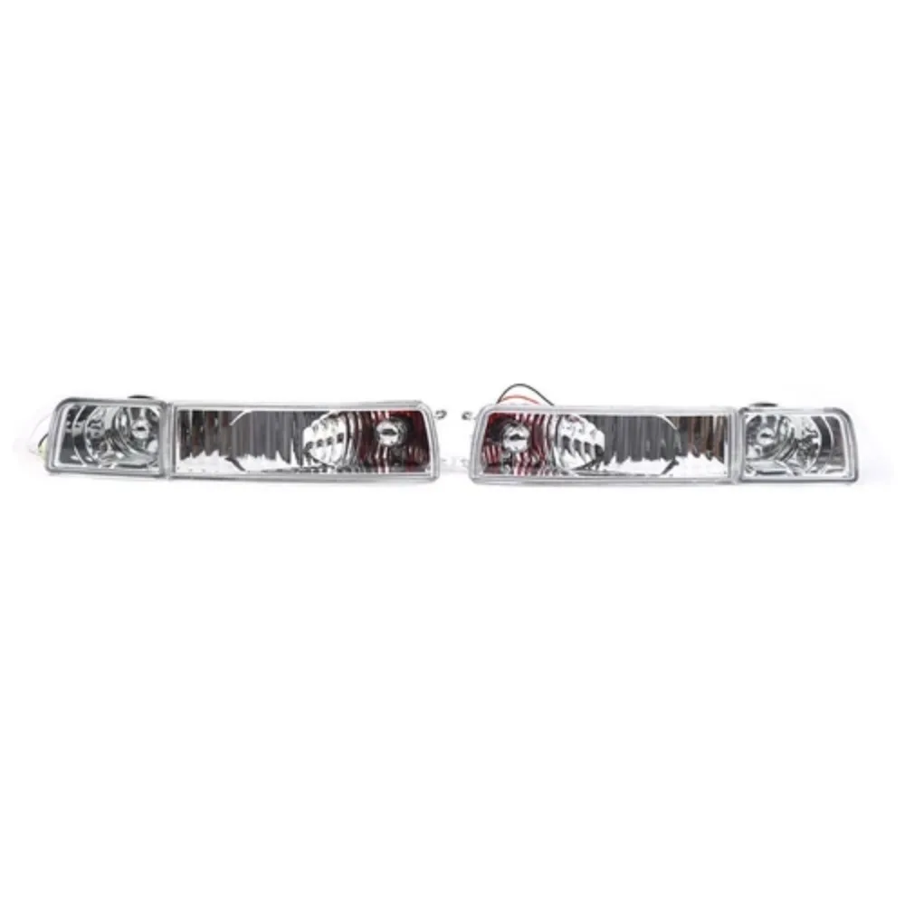 Front Bumper Fog Lights+Turn Signal Lamps Replace1HM941778 1HM941777 1HM953155 1HM953156 Fits For VW Jetta MK3 / Vento 1993-1998