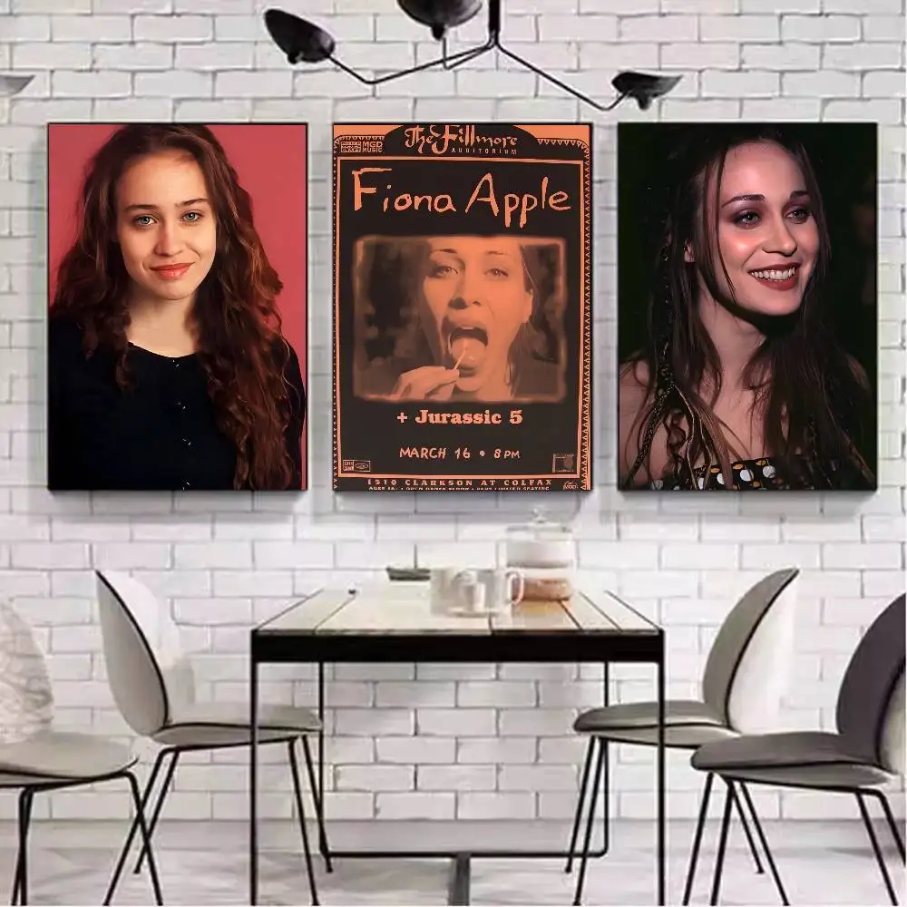 1 قطعة كاتب المغني F-فيونا أبل ملصق فني مع مطبوعات غرفة نوم المنزل غرفة المعيشة الديكور هدية