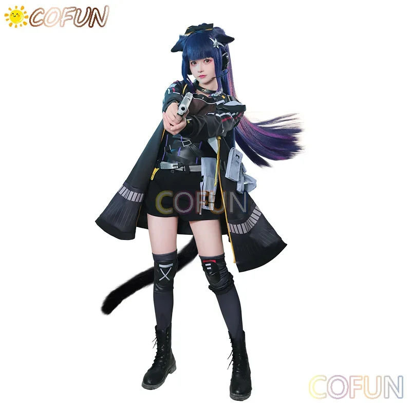 COFUN Arknights Jessica The Liberated Cosplay Costume Halloween Game New Outfit Cool Uniform Carnival Party Role Play Suit