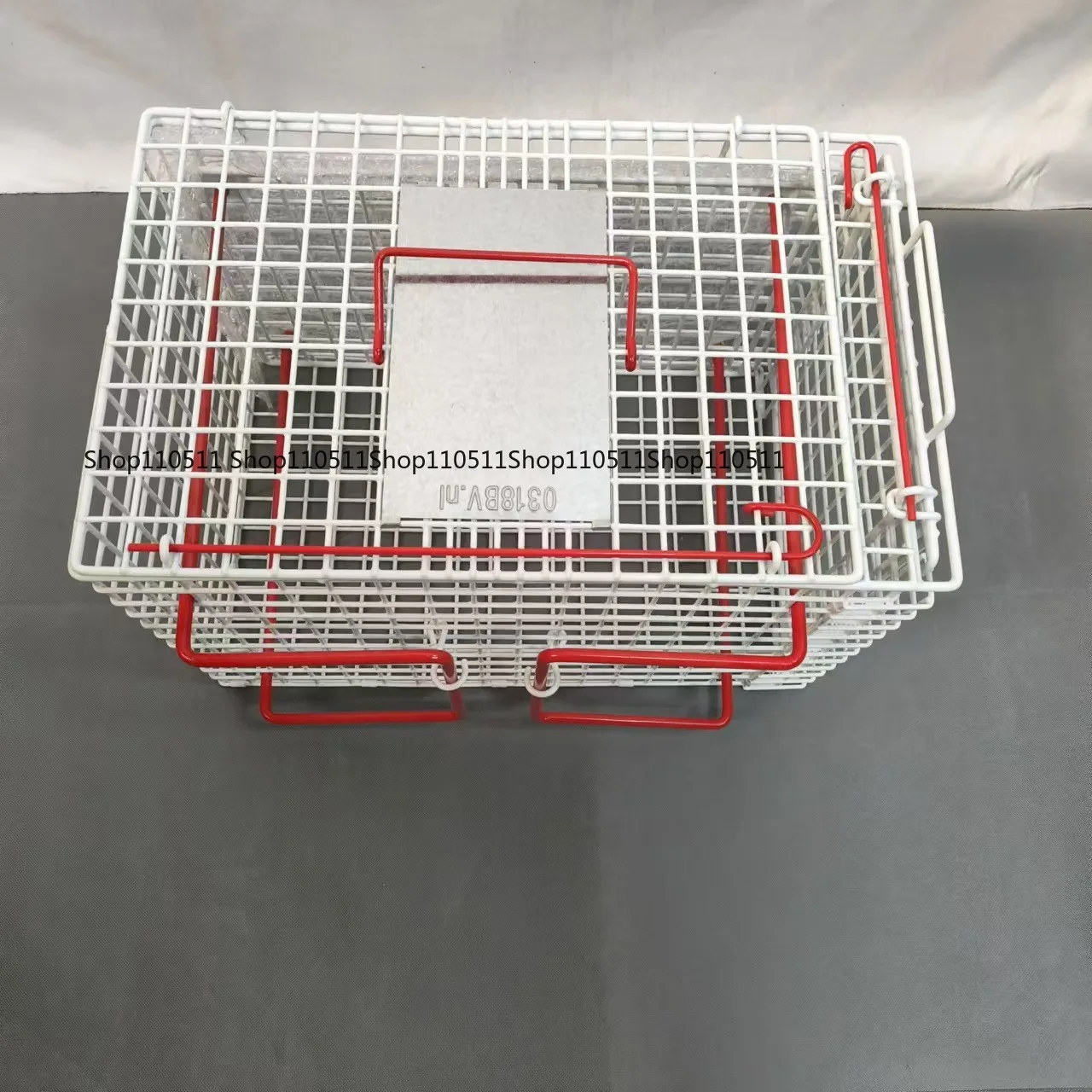 White Immersion Cat Cage, Multifunctional Injection & Suppression Cage for Pet Rescue and Veterinary Use view 4