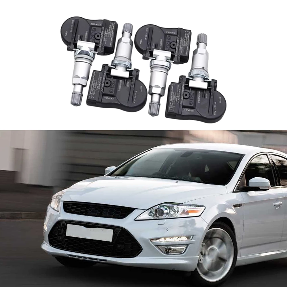 

4 шт. система контроля давления в шинах 8G92-1A159-AE 8G921A159-AE для Ford S-Max 2006-2015 TPMS датчик давления в шинах