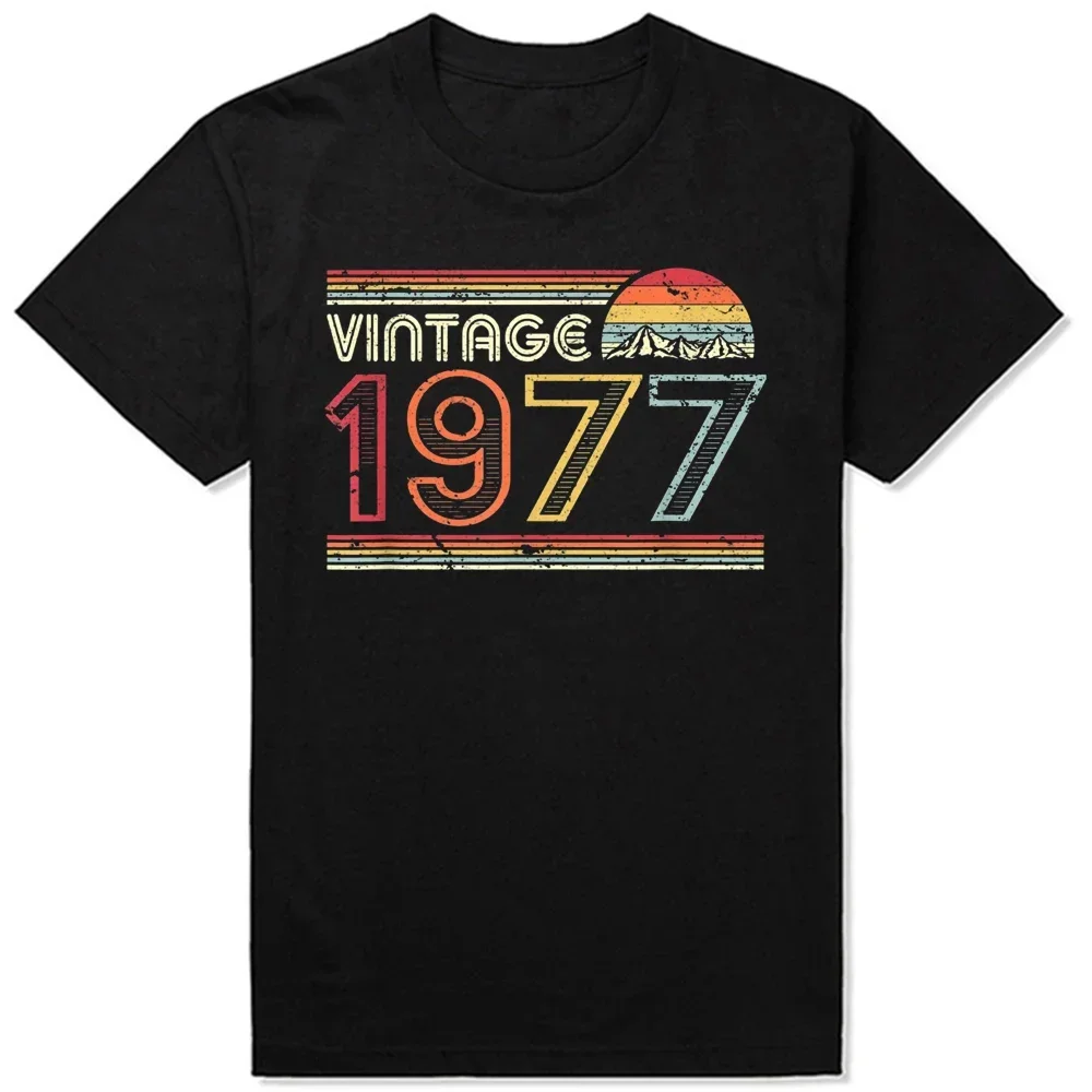 Retro Classic Group Print T-shirt - Women's and Men's Summer Cotton Casual Street Short-sleeved Shirt
